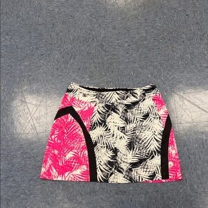 Tail Pink and Black Mini Skirt